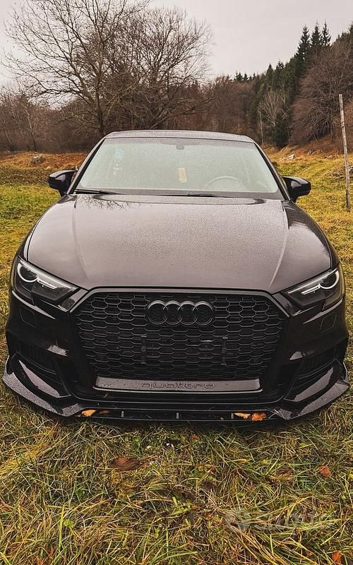 Usata Audi A3 S-Line 2016 Nero Utilitaria