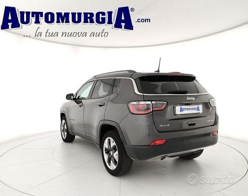 Usata Jeep Compass Limited 140 CV (102 kW) 2019 Grigio scuro SUV