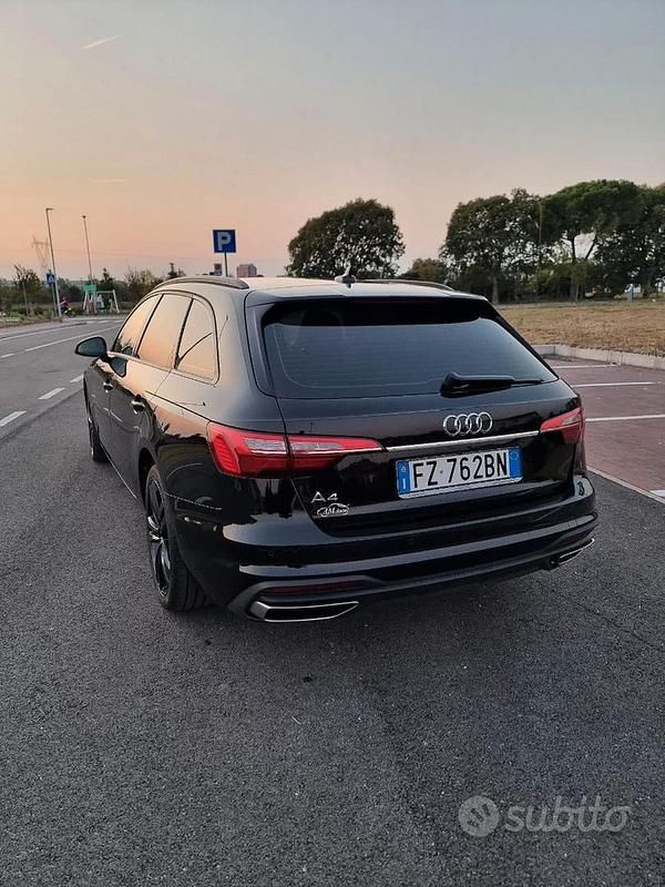 Usata Audi A4 Advanced Plus 204 CV (150 kW) 2020 Nero Station wagon