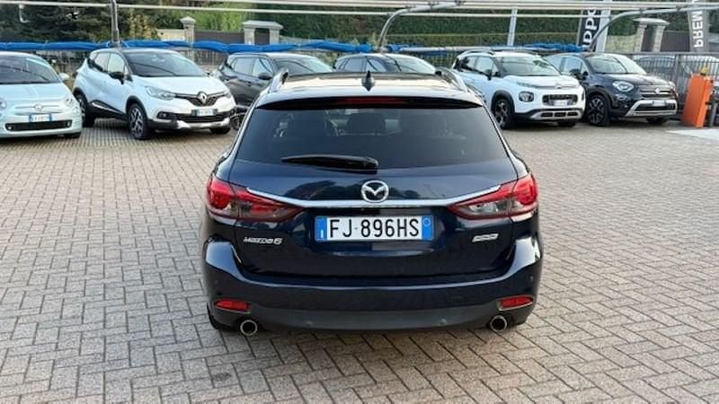 Usata Mazda 6 Exceed 175 CV (128 kW) 2017 Blu Station wagon