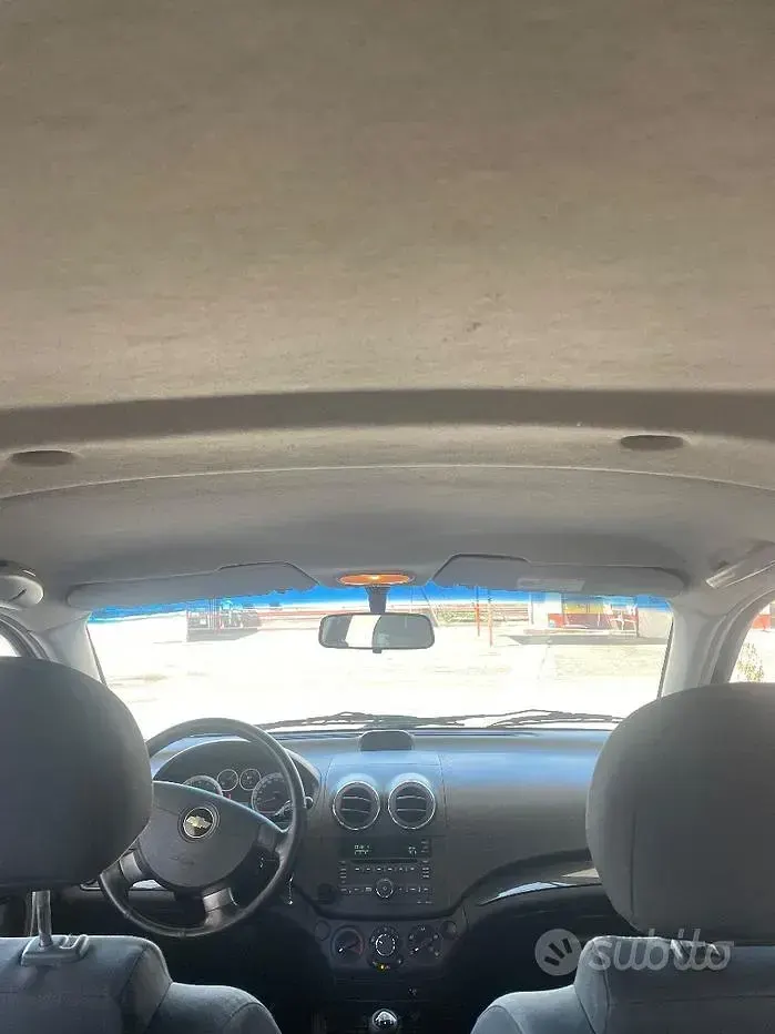 Usata Chevrolet Aveo LT 84 CV (61 kW) 2011 Bianco Berlina