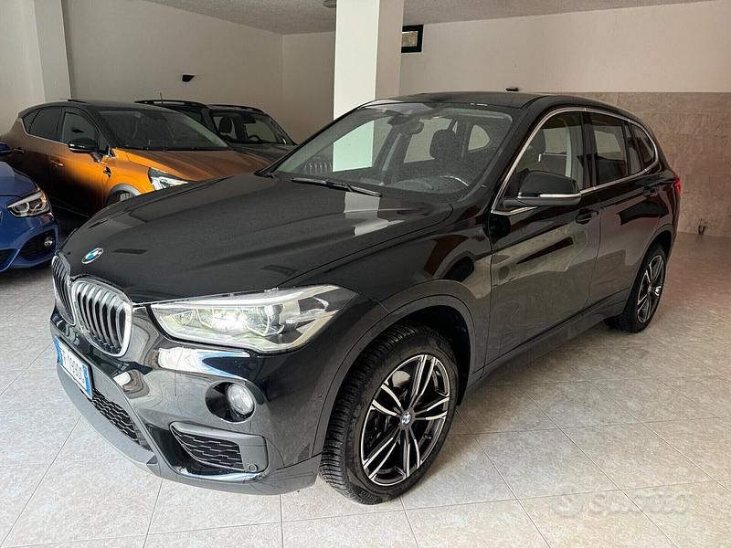 Usata BMW X1 Advantage 150 CV (110 kW) 2017 Nero SUV
