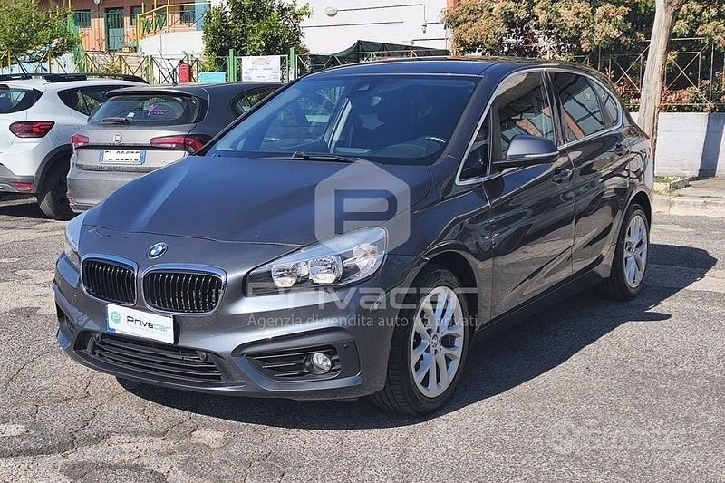 Usata BMW 216 Active Tourer Efficient Dynamics 116 CV (85 kW) 2017 Grigio Monovolume