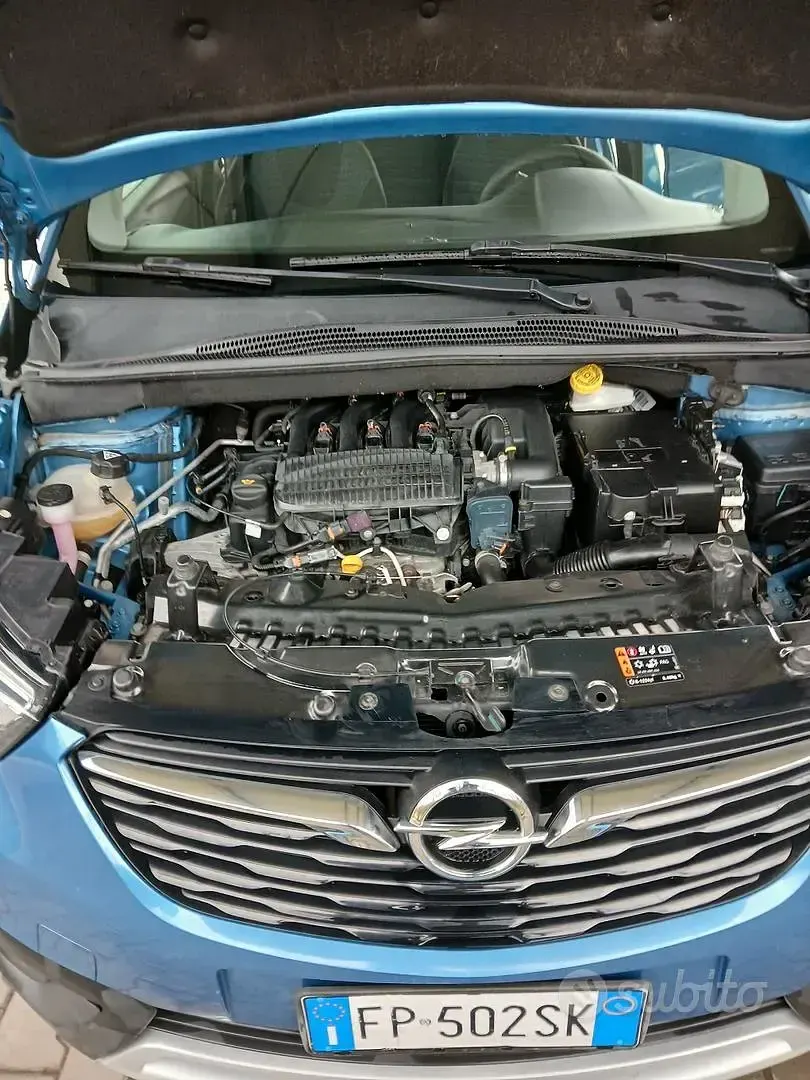 Usata Opel Crossland X 81 CV (59 kW) 2018 Blu SUV