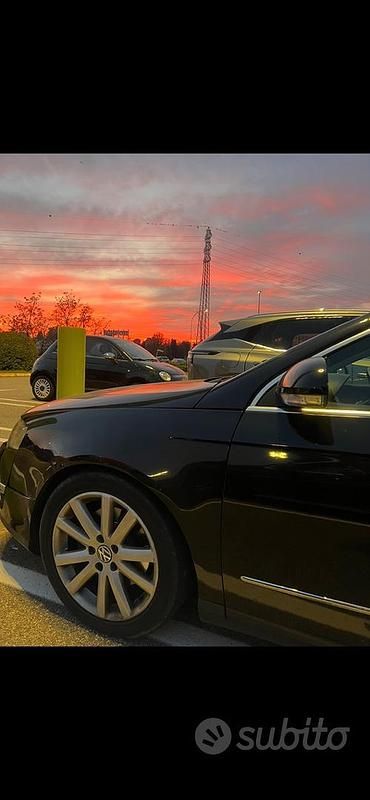 Usata VW Passat 170 CV (125 kW) 2007 Nero Station wagon
