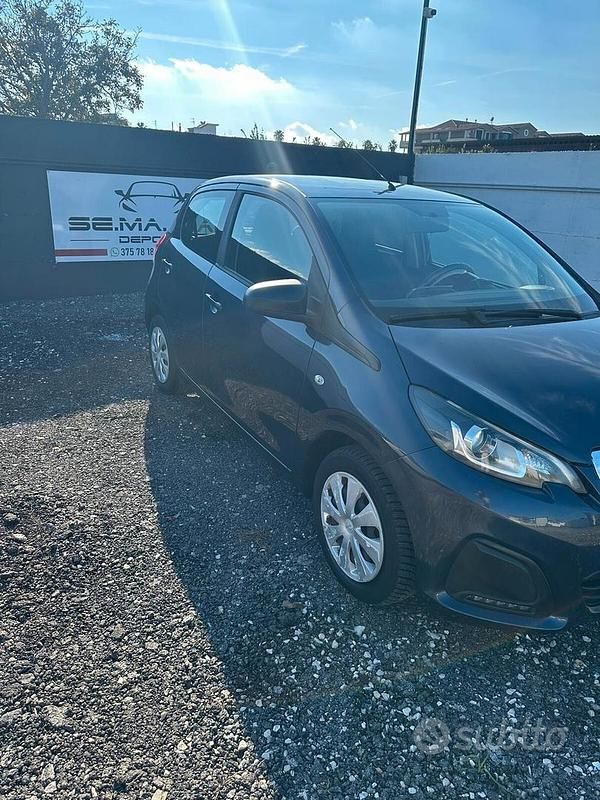 Usata Peugeot 108 Active 69 CV (50 kW) 2016 Blu/azzurro Utilitaria