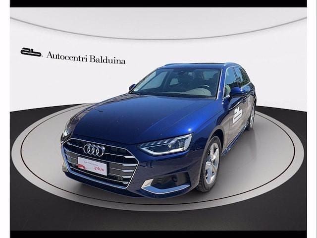 Usata Audi A4 Advanced Plus 163 CV (119 kW) 2023 Blu navarra metallizzato Station wagon