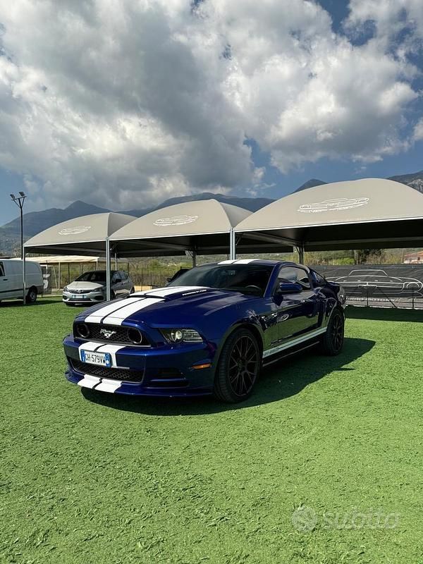 Usata Ford Mustang GT 480 CV (353 kW) 2014 Blu Coupé