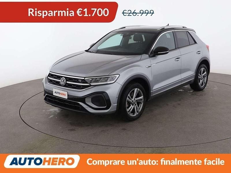 Argento Usata 2023 VW T-Roc R-line SUV | 25.299 € (Buon prezzo) - Immagine 1/4