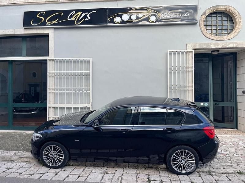 Usata BMW 116 116 CV (85 kW) 2018 Nero Utilitaria