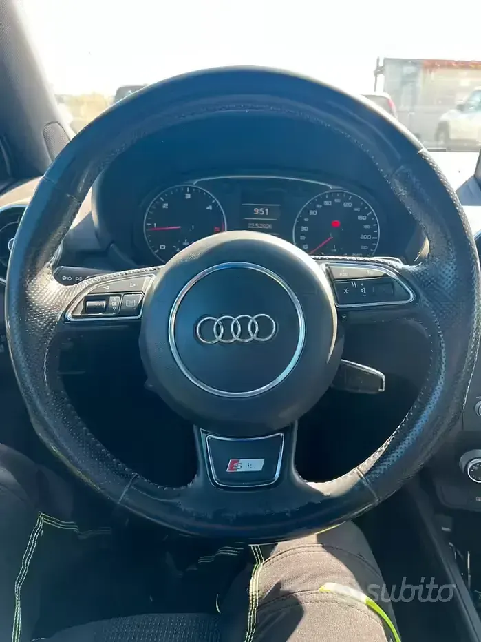 Usata Audi A1 S-Line 90 CV (66 kW) 2012 Bianco Utilitaria