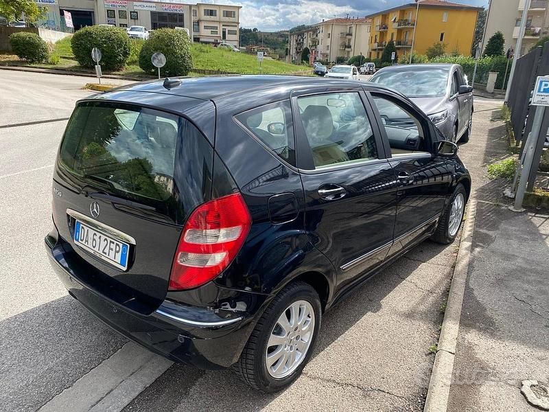 Usata Mercedes A150 Avantgarde 95 CV (69 kW) 2006 Nero Berlina