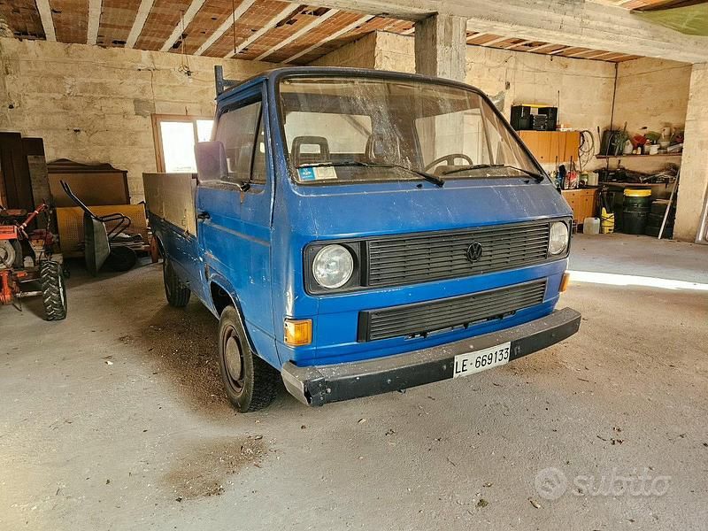 Usata VW Transporter 1992 Blu Furgone