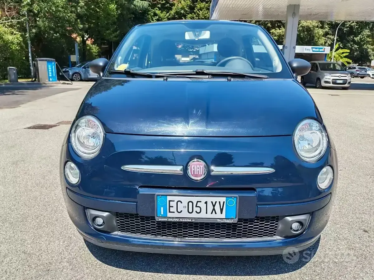 Usata Fiat 500 69 CV (50 kW) 2010 Bluazzurro Berlina