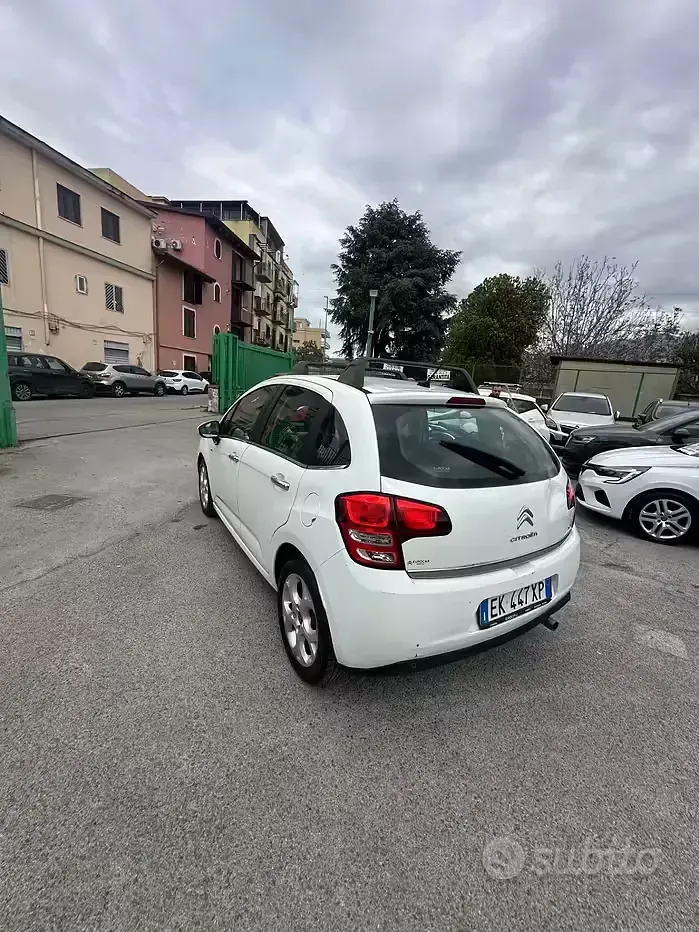 Usata Citroën C3 Attraction 68 CV (50 kW) 2011 Bianco Berlina