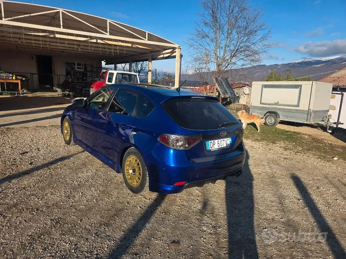Usata Subaru Impreza 107 CV (78 kW) 2008 Blu Berlina