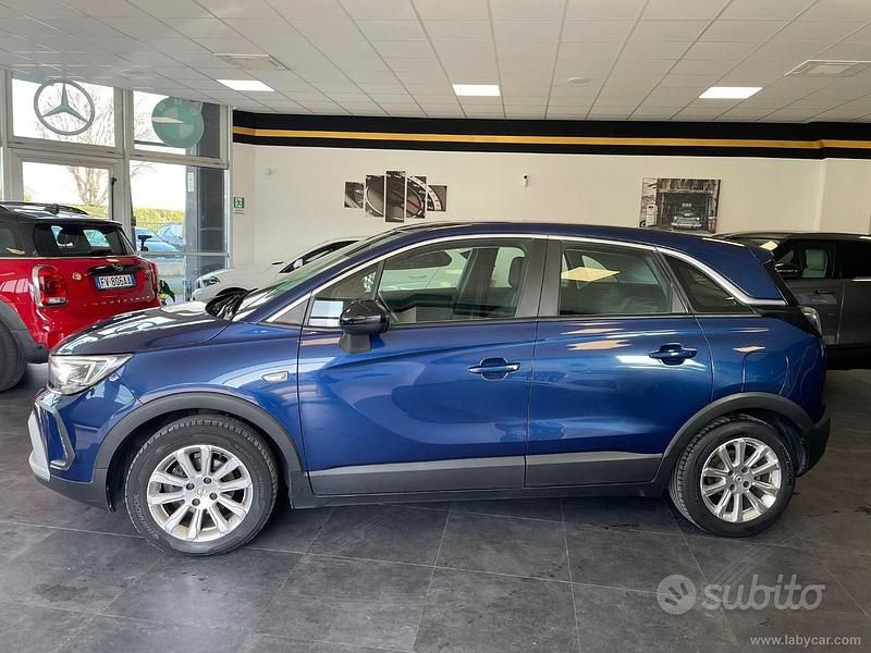 Usata Opel Crossland X Elegance 83 CV (61 kW) 2021 Blu SUV