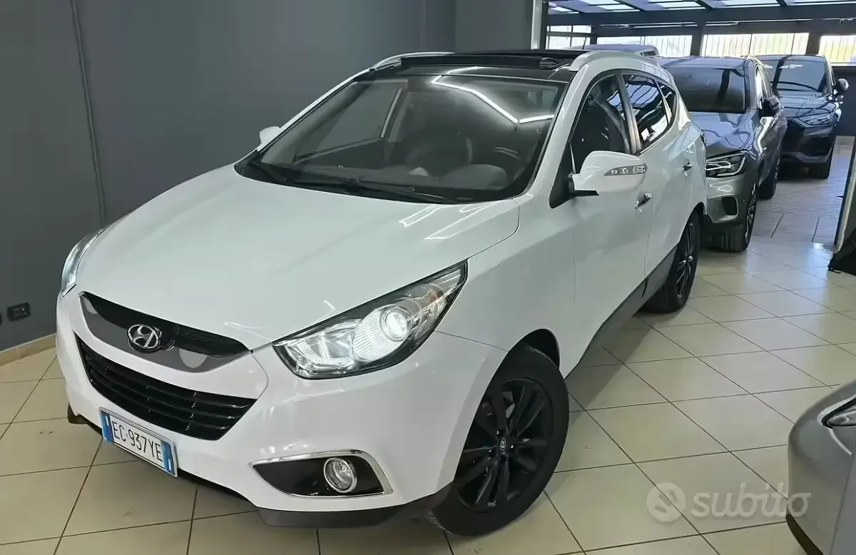 Usata Hyundai ix35 Style 184 CV (135 kW) 2010 Bianco SUV