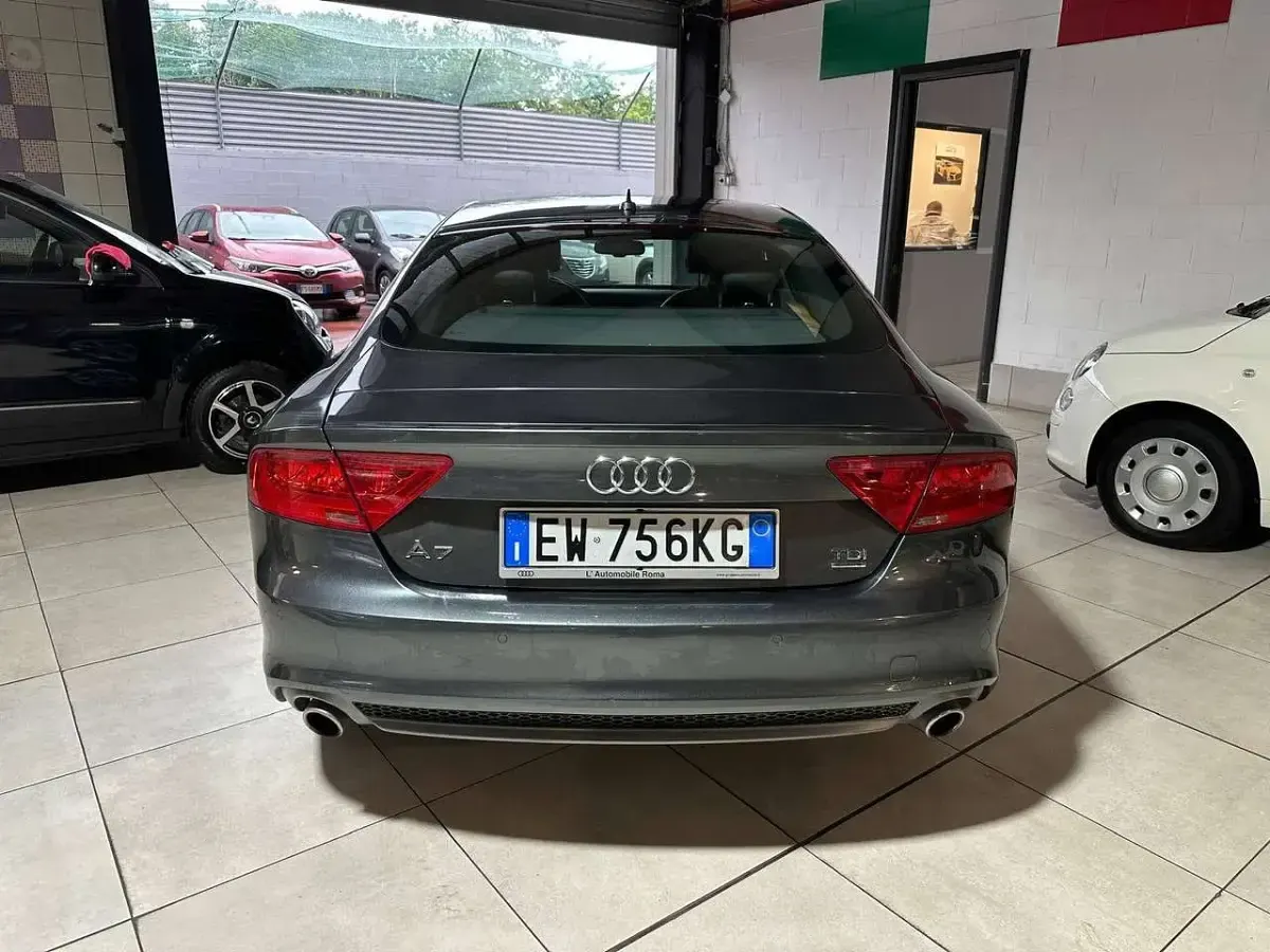 Usata Audi A7 Sportback Business 245 CV (180 kW) 2014 Grigio Utilitaria