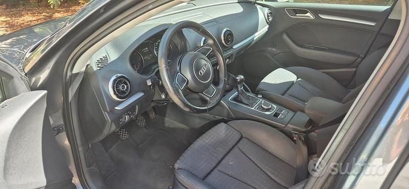 Usata Audi A3 105 CV (77 kW) 2015 Grigio Berlina
