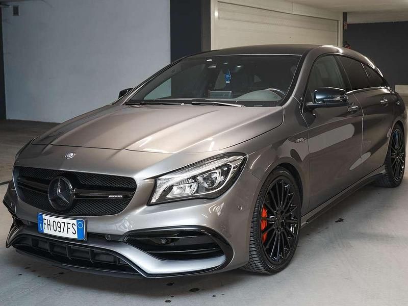 Usata Mercedes CLA45 AMG Shooting Brake AMG 381 CV (280 kW) 2017 Argento Station wagon