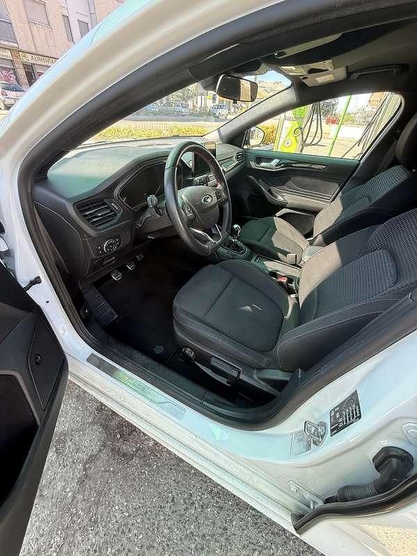Usata Ford Focus ST-Line 125 CV (91 kW) 2019 Bianco Berlina