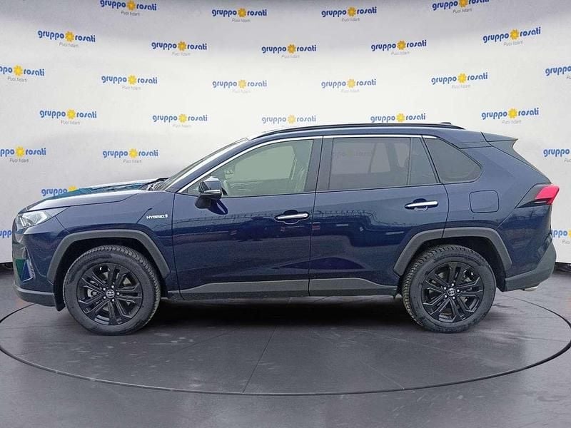 Usata Toyota RAV4 Hybrid Lounge 222 CV (163 kW) 2019 Blu/azzurro SUV