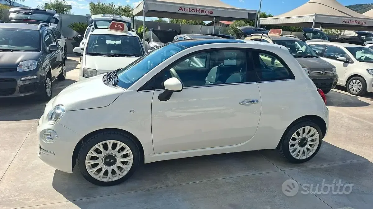 Usata Fiat 500 Lounge 69 CV (50 kW) 2020 Bianco Berlina
