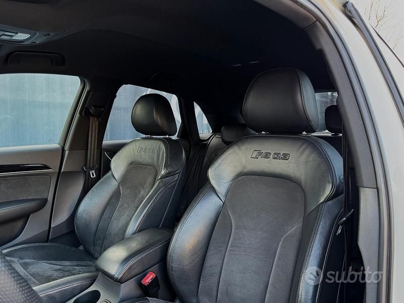 Usata Audi RS Q3 Ambiente 310 CV (228 kW) 2014 Bianco avorio SUV