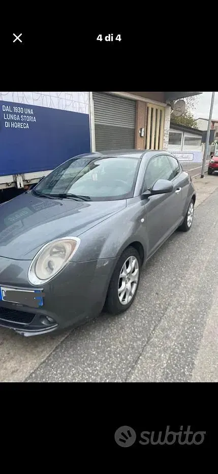 Usata Alfa Romeo MiTo 120 CV (88 kW) 2010 Grigio Utilitaria