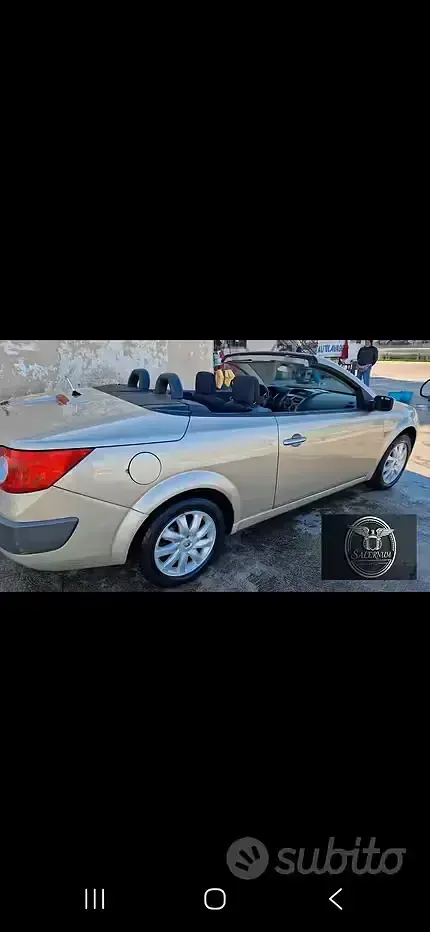 Usata Renault Mégane Cabriolet 130 CV (95 kW) 2006 Marrone Cabrio