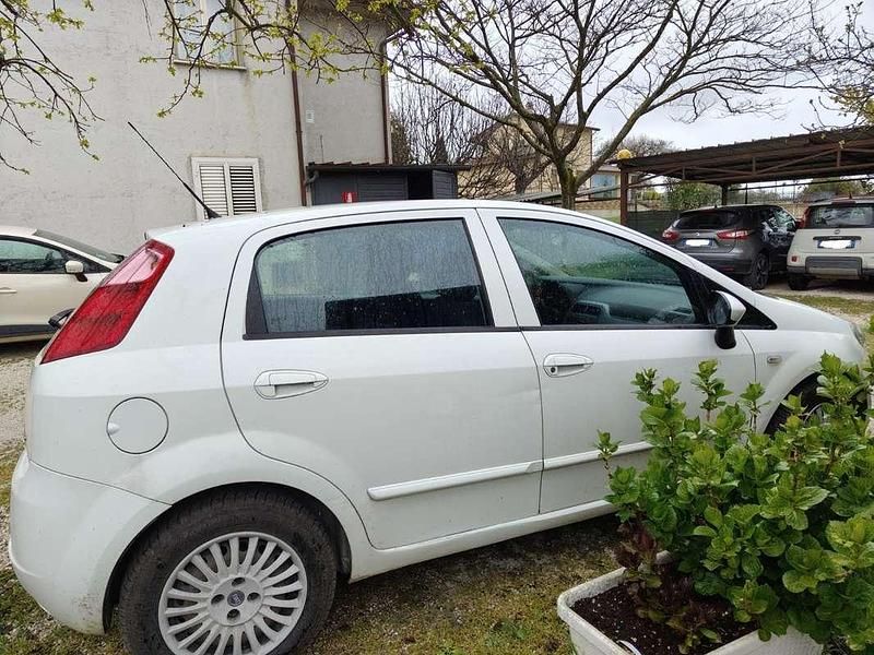 Usata Fiat Grande Punto 75 CV (55 kW) 2009 Bianco Utilitaria