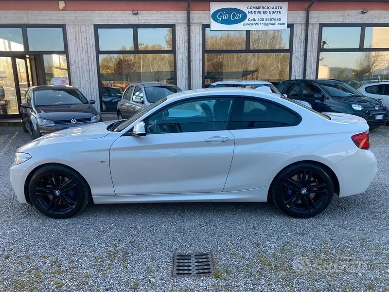 Usata BMW 220 M Sport 190 CV (139 kW) 2018 Bianco Coupé