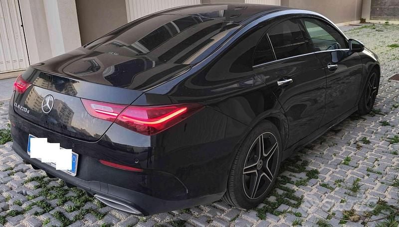 Usata Mercedes CLA220 AMG Line Premium 190 CV (139 kW) 2023 Nero Coupé