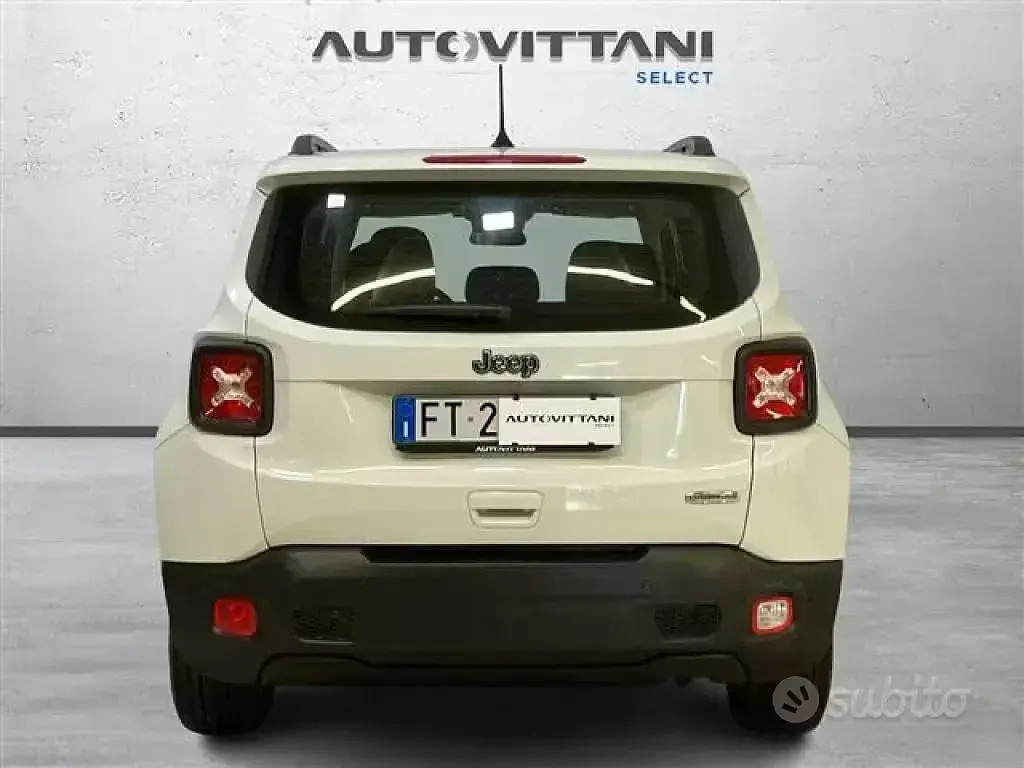Usata Jeep Renegade Longitude 120 CV (88 kW) 2019 Bianco SUV