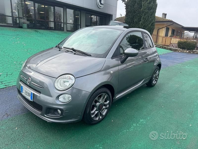 Usata Fiat 500 Sport 69 CV (50 kW) 2013 Grigio Utilitaria