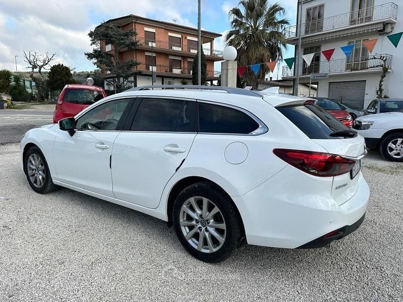 Usata Mazda 6 Evolve 150 CV (110 kW) 2017 Bianco Station wagon