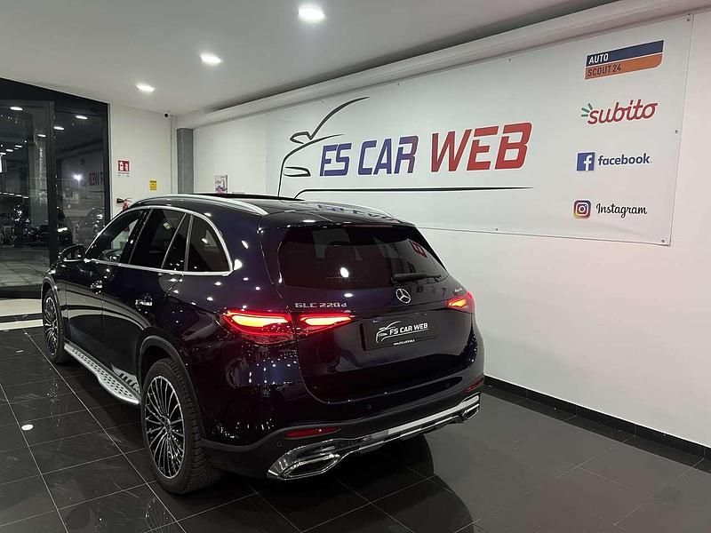 Usata Mercedes GLC220 AMG Line Premium Plus 197 CV (144 kW) 2023 Blu/azzurro SUV