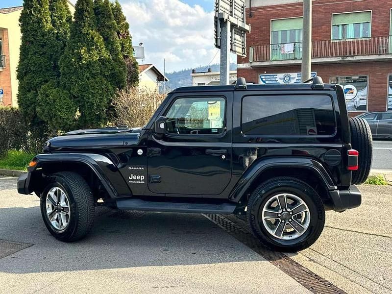 Usata Jeep Wrangler Sahara 200 CV (147 kW) 2019 Nero SUV