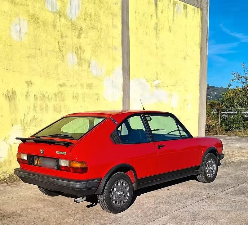 Usata Alfa Romeo Alfasud Quadrifoglio 104 CV (76 kW) 1982 Rosso Berlina