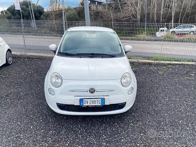 Usata Fiat 500 Pop 69 CV (50 kW) 2009 Bianco Utilitaria