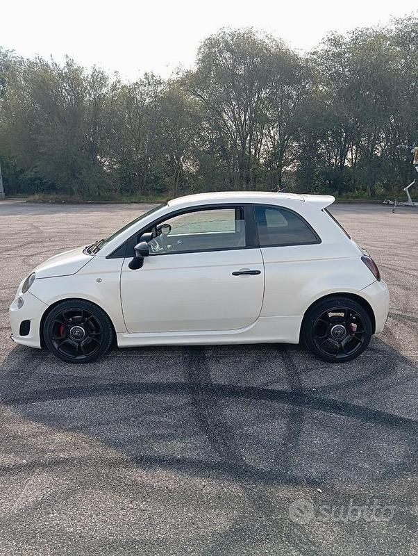 Usata Abarth 500 170 CV (125 kW) 2008 Bianco Utilitaria