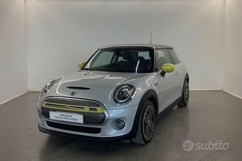 White silver metallizzato Usata 2021 Mini Cooper SE Due volumi | 21.300 € (Super prezzo) - Immagine 1/4