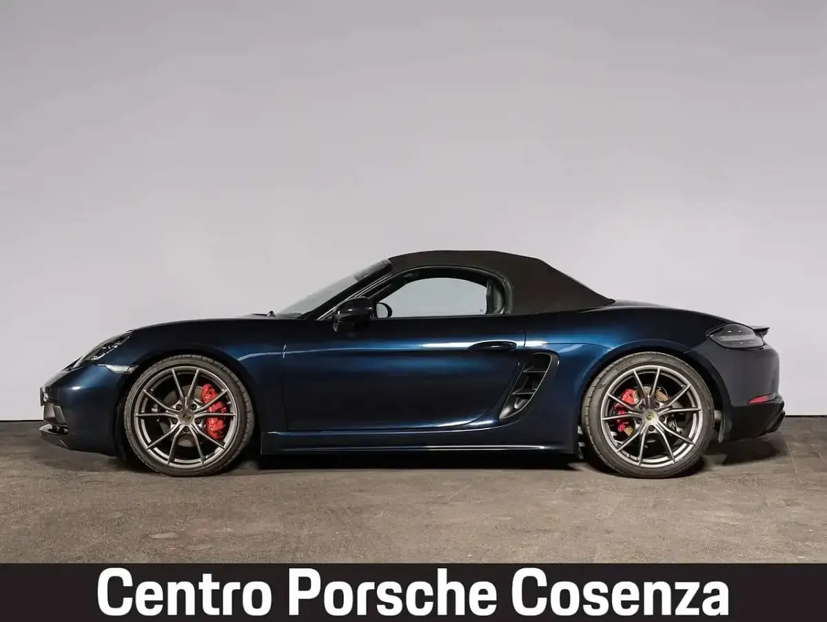 Usata Porsche 718 366 CV (269 kW) 2018 Blu notte metallizzato Cabrio