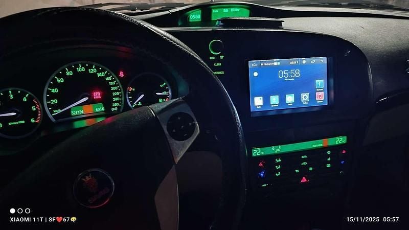 Usata Saab 9-3 Linear 150 CV (110 kW) 2006 Blu/azzurro Station wagon