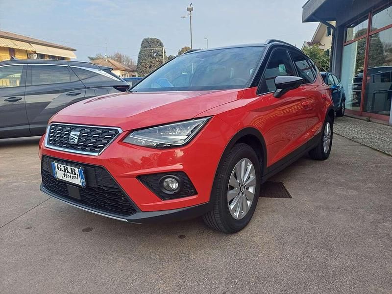 Usata Seat Arona XCELLENCE 90 CV (66 kW) 2019 Rosso tetto nero SUV