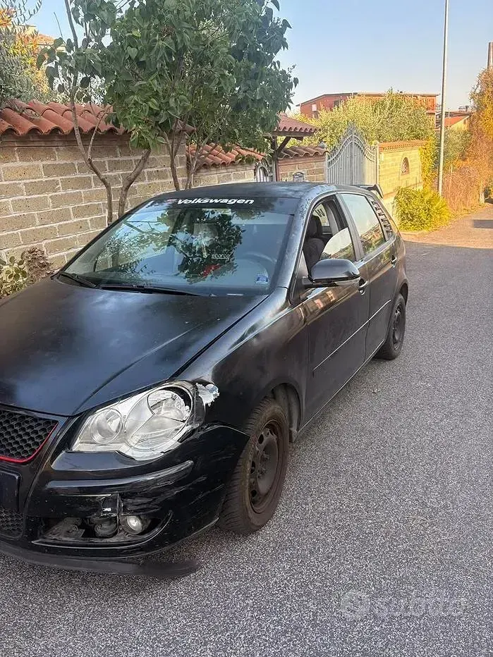 Usata VW Polo 69 CV (50 kW) 2006 Nero Utilitaria