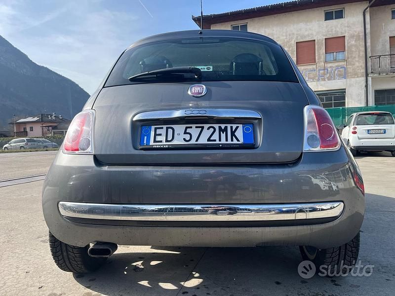 Usata Fiat 500 Lounge 85 CV (62 kW) 2011 Grigio Berlina