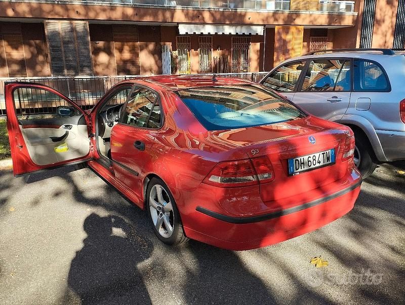 Usata Saab 9-3 120 CV (88 kW) 2007 Rosso Berlina