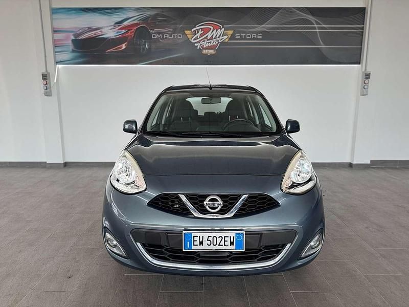 Usata Nissan Micra Tekna 80 CV (58 kW) 2014 Grigio Utilitaria